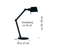 Hell Medo, lámpara de sobremesa, arena