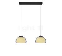 Hell Luxxo, lámpara de suspensión LED 2 focos, negro , Venta de almacén, nuevo, embalaje original