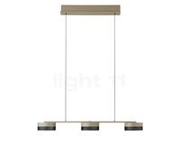 Hell Mesh, lámpara de suspensión LED 3 focos, arena