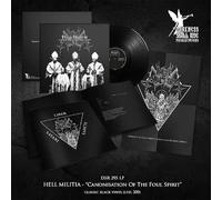 Hell Militia - Canonisation of the Foul Spirit (Black Vinyl) [Vinilo]