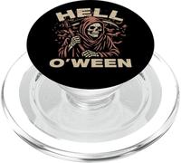 Hell O'Ween Grim Reaper El ángel de la muerte Coleccionista de almas PopSockets PopGrip para MagSafe