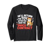 HE'LL Return The Toy After You Sign The Snack Contract Manga Larga