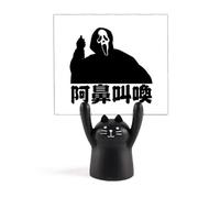 Hell s Roar - Soporte para notas, diseño de gato negro