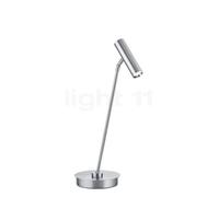 Hell Tom Pro, lámpara de sobremesa LED, níquel mate