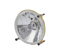 HELLA 1A3 996 162-381 Halógena/FF-Faro principal - M133 - 12V - redondo - Número de referencia: 12.5 - Montaje - Tulipa transparente - Conector: Conector plano - Delante, izquierda/Delante, derecha