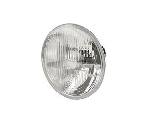 HELLA 1A6 002 395-031 Halógena-Óptica de faro, faro principal - 12V - redondo - Número de referencia: 20 - Montaje - Tulipa convexa - izquierda/derecha