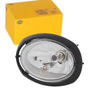 HELLA 1AB 996 157-081 Halógena-Faro principal - Oval 120 - 12V - oval - Número de referencia: 12.5 - Montaje - Tulipa transparente - Conector: Macho - Delante, derecha/Delante, izquierda