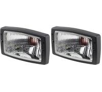 Hella 1AD 996 018-641 Halógena-Faro principal - Modul 6213-12/24V - Montaje - Conector: Conector plano - Delante, izquierda/Delante, derecha (Paquete de 2)