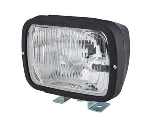 HELLA 1AE 004 234-001 Halógena-Faro principal - 12/24V - Número de referencia: 17.5 - sujeción estribo/montaje exterior - Conector: Conector plano - Delante, izquierda/Delante, derecha