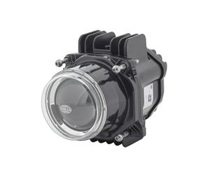 HELLA 1AL 010 820-021 LED/DE-Faro principal - 90mm Performance Bi-LED L70 - 24/12V - redondo - Montaje - Color de tulipa: transparente - Delante, derecha/Delante, izquierda