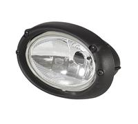 HELLA 1BA 996 261-021 Halógena-Faro principal - Oval 100 - 12/24V - oval - Montaje - Tulipa transparente - Conector: AMP - 2polos - Delante, izquierda/Delante, derecha