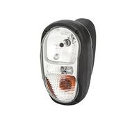 HELLA 1BR 996 171-111 Halógena-Faro principal - 24V - atornillado - Tulipa endurecida - Color de tulipa: transparente - Conector: Conector DEUTSCH - 4polos - montaje exterior