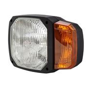 HELLA 1EA 328 450-011 Faro principal - 12V - Montaje - Color de tulipa: amarillo - Conector: Conector DEUTSCH - Delante, izquierda