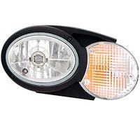 HELLA 1EB 996 167-177 Halógena-Faro principal - Combi 120 - 12/24V - Número de referencia: 12.5 - montaje exterior/Montaje - Tulipa transparente - 6polos - izquierda - Unidad de embalado - Cant.: 18