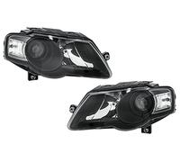 Farol delantero H7/H7 Verificación ECE 1EL 247 014-831 HELLA para VW PASSAT B6