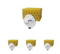 HELLA 1F4 005 750-101 Faro de larga distancia, Negro, Lámpara de 12V (Paquete de 4)