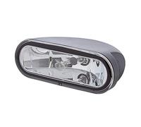 HELLA 1FA 008 284-011 Halógena/Halógena-Faro de carretera - FF 75 - 12V - oval - Número de referencia: 12.5 - atornillado - Tulipa transparente - Color de tulipa: transparente - izquierda/derecha