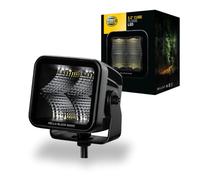 HELLA 1FA 358 176-851 LED-Faro de carretera - Black Magic Cube 3.2" - 12/24V - montaje exterior/atornillado - Iluminación campo cercano - Cable: 500mm - Conector: Conector DEUTSCH