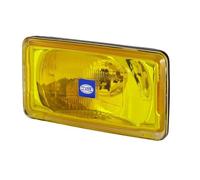 HELLA 1FB 005 860-261 Halógena-Faro de carretera - Comet 450 - 12V - rectangular - atornillado - Cristal dispersor con dibujos - Color de tulipa: amarillo - derecha/izquierda