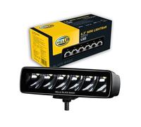 HELLA 1FB 358 176-211 LED-Faro de carretera - Black Magic Mini Lightbar 6.2" - 12/24V - montaje exterior - Iluminación largo alcance - Cable: 800mm - Conector: extremos de cable abiertos