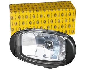 HELLA 1FD 010 953-001 FF/Halógena-Faro de carretera - Comet FF 550 - 24/12V - oval - Número de referencia: 12.5 - atornillado - Tulipa transparente - Color de tulipa: transparente - izquierda/derecha
