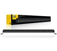 HELLA 1FJ 358 196-311 LED-Faro de carretera, Black Magic Slim Lightbar 32 pulgadas, 12/24V, 5410lm, delgado, Número de referencia: 50, montaje exterior/Conexión roscada, ECE, Cable: 2000mm