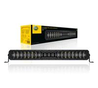 HELLA 1FJ 358 196-601 LED-Faro de carretera - Black Magic Tough Lightbar 21.5" - 12/24V - 5880lm - double row/curved - Número de referencia: 45 - ECE - transparente - Cable: 2000mm - delante