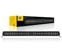 HELLA 1FJ 358 196-611 LED-Faro de carretera - Black Magic Tough Lightbar 30" - 12/24V - 7900lm - double row/curved - Número de referencia: 40 - ECE - transparente - Cable: 2000mm - delante