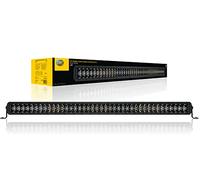 HELLA 1FJ 358 196-621 LED-Faro de carretera - Black Magic Tough Lightbar 40" - 12/24V - 9222lm - double row/curved - Número de referencia: 45 - ECE - transparente - Cable: 2000mm - delante