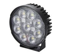 HELLA VALUEFIT 1G0 357 113-002 LED-Faro de trabajo - TR3000 - 12/24V - 3000lm - montaje exterior/atornillado - Abrazadera de montaje giratoria - Cable: 800mm - Conector: extremos de cable abiert
