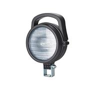 HELLA 1G3 005 760-011 Halógena-Faro de trabajo - Torero 5760 - 12/24V - montaje exterior/atornillado - de pie/Abrazadera de montaje giratoria - Iluminación largo alcance - Conector: Conector plano
