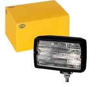 HELLA 1GA 005 060-001 Halógena-Faro de trabajo - Master 5060 - 12/24V - montaje exterior/atornillado - de pie/suspendido - Iluminación largo alcance - Conector: Conector plano