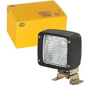 HELLA 1GA 007 506-091 Halógena-Faro de trabajo - Ultra Beam - 24/12V - montaje exterior/Conexión roscada - Sujeción de 4 puntos - Iluminación campo cercano - Conector: extremos de cable abiertos