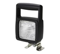 HELLA 1GA 007 506-101 Halógena-Faro de trabajo - Ultra Beam - 12/24V - montaje exterior/Conexión roscada - Sujeción de 4 puntos - Iluminación campo cercano - Conector: extremos de cable abiertos