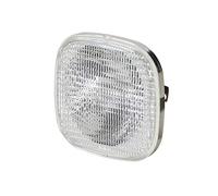 HELLA 1GA 990 305-001 Óptica de faro, faro de trabajo - AS 200 - 12/24V - Iluminación superficie - Conector: AMP