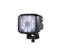 HELLA 1GA 995 706-411 Ultra Beam S - Foco de trabajo LED (12/24 V, 4400 lm, atornillado, sistema de planchado/soporte de montaje orientable, iluminación de gran alcance, enchufe: conector alemán