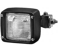 HELLA 1GA 996 083-011 Halógena-Faro de trabajo - Ultra Beam - 12/24V - montaje exterior/atornillado - para fijación horizontal - Iluminación campo cercano - Conector: AMP