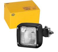 HELLA 1GA 996 083-011 Halógena-Faro de trabajo - Ultra Beam - 12/24V - montaje exterior/atornillado - para fijación horizontal - Iluminación campo cercano - Conector: AMP