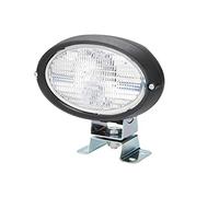 HELLA 1GA 996 161-581 Halógena-Faro de trabajo - Oval 100 - 24/12V - Conexión roscada/montaje exterior - Sujeción de 4 puntos - Iluminación campo cercano - Conector: AMP