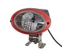 HELLA 1GA 996 461-311 Xenón-Faro de trabajo - Oval 100 Powerpack - 12V - montaje exterior/Conexión roscada - Sujeción de 4 puntos - Iluminación campo cercano - Cable: 500mm - Conector: AMP