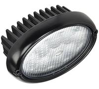 HELLA 1GA 996 661-021 LED-Faro de trabajo - Oval 100 - 12/24V - 1700lm - Montaje/Conexión roscada - Sujeción de dos puntos - Iluminación campo cercano - Conector: Conector DEUTSCH