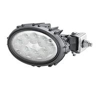 HELLA 1GA 996 661-031 LED-Faro de trabajo - Oval 100 Thermo Pro - 12/24V - 1700lm - montaje exterior/atornillado - para fijación horizontal - Iluminación campo cercano - Conector: Conector DEUTSCH
