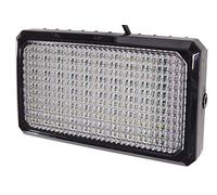HELLA LED Faro de trabajo - Flat Beam 1000 - 24V / 12V - 1100lm - montaje exterior/Conexión roscada - de pie - Iluminación campo cercano - Cable: 2000mm - 1GD 996 193-011