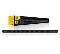 Hella LED Faro de trabajo - Black Magic Tough Lightbar 40" - 12V / 24V - slim - 12000lm - montaje exterior/Conexión roscada - de pie - Off-road Lightingg - Cable: 2000mm - 1GJ 358 197-321, fila única