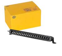 Hella LED Faro de trabajo - Black Magic Tough Lightbar 20" - 12V / 24V - slim/curved - 6000lm - montaje exterior/Conexión roscada - de pie - Off-road Lightingg - Cable: 2000mm - 1GJ 358 197-501