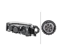 HELLA 1LL 011 899-311 Halógena/DE-Faro principal - por ej, Renault Trucks Premium II Distr, /Lander - negro - para circulación por la izquierda - izquierda