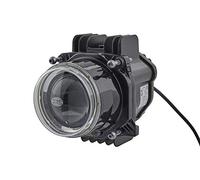 HELLA 1ML 010 820-011 LED/DE-Faro principal - 90mm Performance Bi-LED L70 - 12/24V - Montaje - Color de tulipa: transparente - Conector: AMP - Delante, derecha/Delante, izquierda