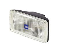 HELLA 1ND 005 700-461 Halógena-Faro antiniebla - Comet 550 - 12/24V - rectangular - montaje exterior/Montaje - Tulipa endurecida - Color de tulipa: transparente - izquierda/derecha