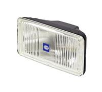 HELLA 1ND 005 700-461 Halógena-Faro antiniebla - Comet 550 - 12/24V - rectangular - montaje exterior/Montaje - Tulipa endurecida - Color de tulipa: transparente - izquierda/derecha