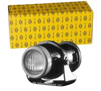 HELLA 1NL 008 090-001 DE/Halógena-Faro antiniebla - Micro DE - 12V - redondo - Montaje - Cristal dispersor con dibujos - derecha/izquierda